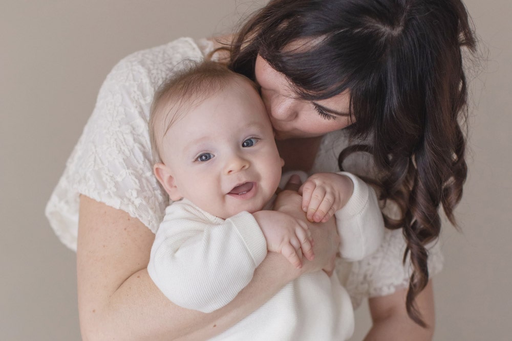 Séance photo maman bébé