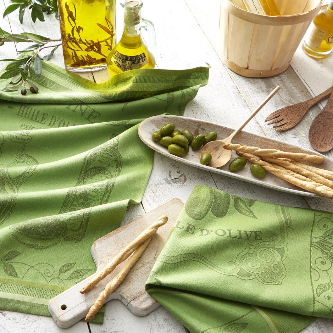 Torchon décoratif imprimé