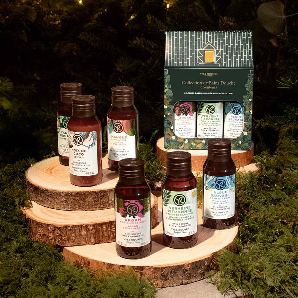 Kit 6 Minis Bains Douche (Yves Rocher)