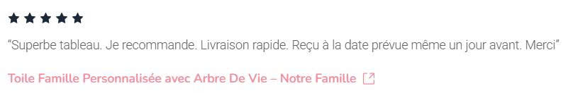 La livraison et la réception du produit