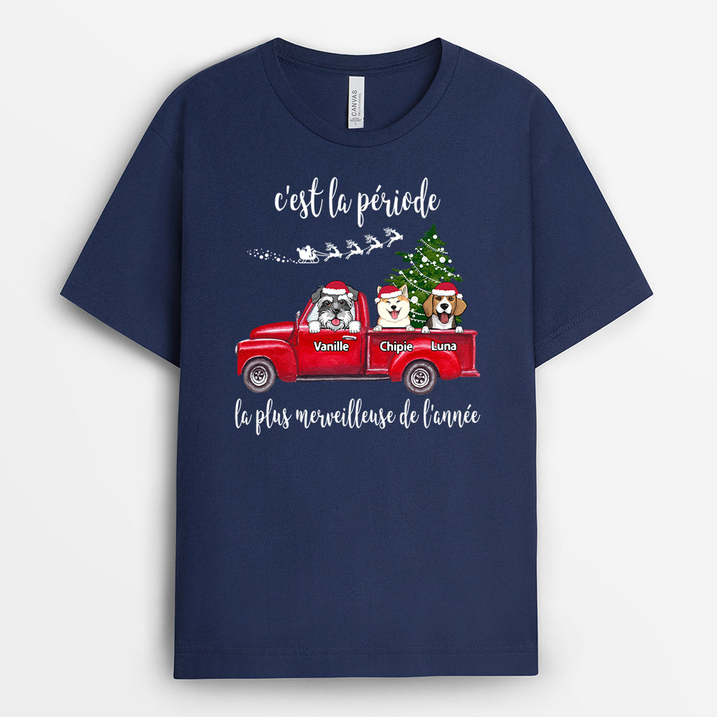 0032A010CFR2 present Personalisable T shirt chiens personne Noel_bfaea035 a5d7 4a3f 8a69 1d443f7021ef