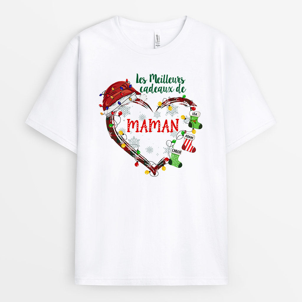 0043A030AFR2 present Personalisable T shirt coeur maman mamie Noel_5981e95c f96e 42f1 9f8c dd22f485ecfa