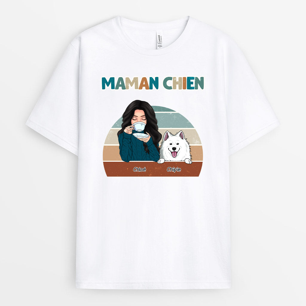 0067A117CFR1 present personnalisable T shirt chien maman_8f0cd25d 65b9 43a6 a40b a66677d54001