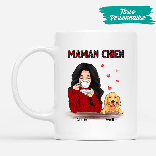 0067M010CFR2 present Personnalise Mug chien maman_921f88d2 d09f 452b bb0d e3f78e1b5558