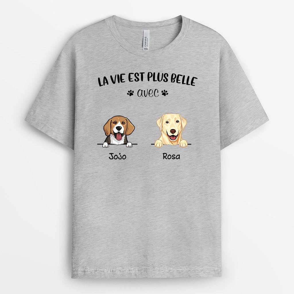 0085A010CFR1 present Personalisable T shirt chiens_120a301f 1d5b 4c67 848a 7102bcddaca5
