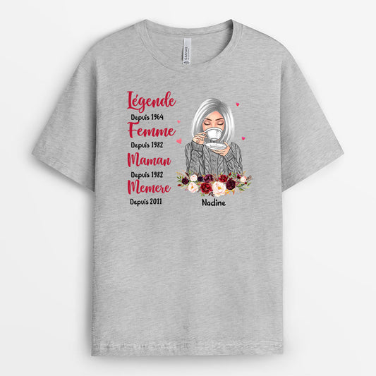 0096A040AFR2 present Personnalise T shirt maman mamie texte_1b139b82 db3c 4234 92f7 1792d3bbaf85