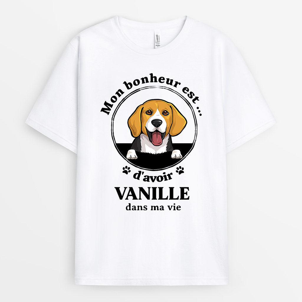 0122AFR2 present Personnalise T shirt chiens personnes texte_e0b1db63 94b8 4218 a43a 352f59914e1b