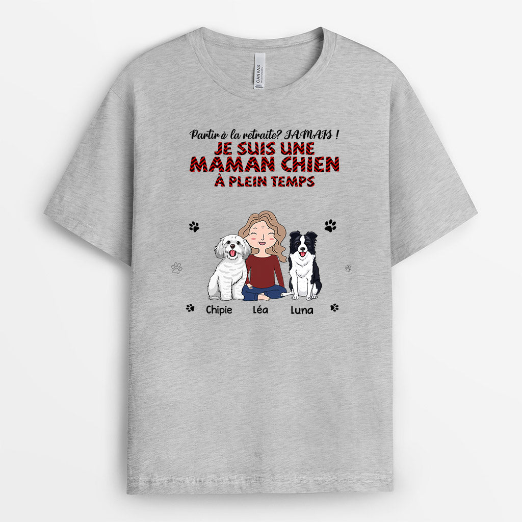 0166AFR1 present Personnalise T shirt chiens maman_ea93f423 6461 436b 948f e9e798baeada