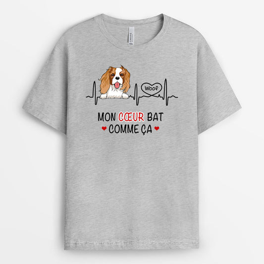 0173AFR2 present Personnalise T shirt chiens personnes coeur_fe33759a 5914 409a 95fc 2f1404b37127