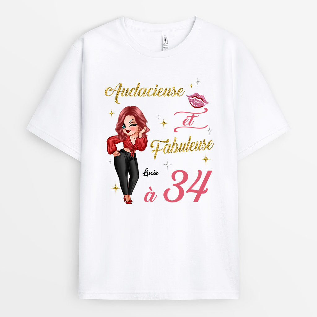 0194AFR2 present Personalisable T shirt femme maman mamie texte_eb800aad da7d 4f46 936a f3dbf0c8c5cc