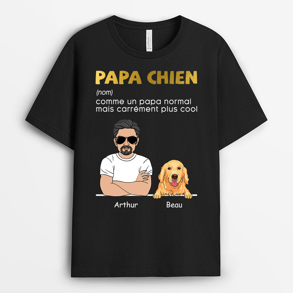 0218A158CFR1 cadeau personnalisable T shirt chien papa_92381abf 7133 456c 82fe 3db782e9f1f8