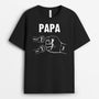 0263A108BFR1 cadeau personnalisable T shirt poing papa papi_eddbf103 f895 401a 88c8 05611e7ed380