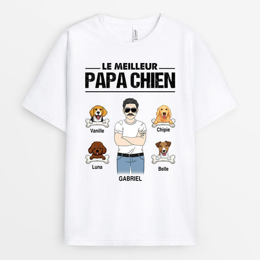 0281A240CFR2 present personnalisable T shirt chiens homme papa_6edbe849 c2f9 4227 a90d 36cd859649f3