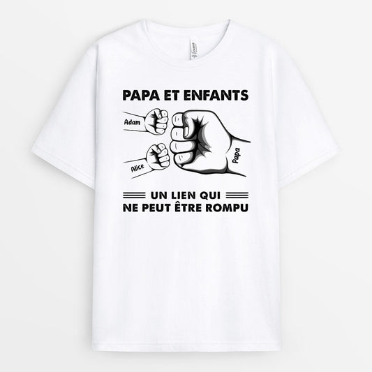 0295A148BFR1 cadeau Personnalise T shirt poing famille papa enfants_7a5bcba4 a6ca 4fc4 bf60 95a3a8dfcb38