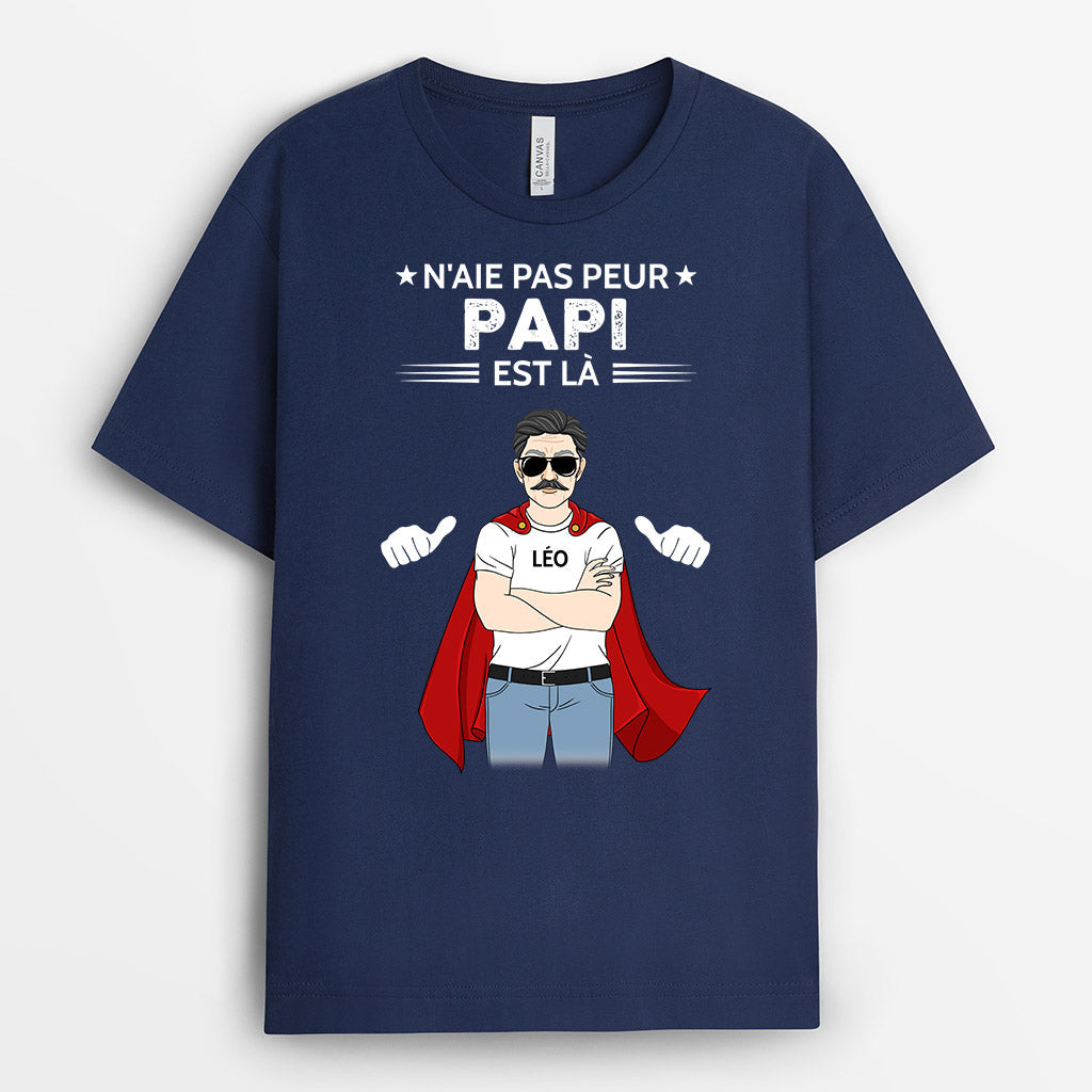 0301A267BFR2 present personnalisable T shirt homme papa papi_5d582afb 6558 49f1 b174 192a53a55da5