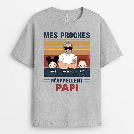 0334A248BFR2 present personnalisable T shirt famille papa enfants_dca167f3 c7a5 4a64 a180 da25d9508fc6