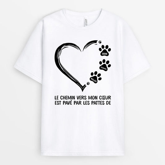 0362AFR1 cadeau Personnalise T shirt pattes personnes coeur_075e3221 31b2 49de 9dcf a661d2e38103