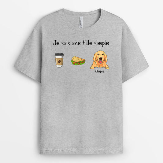 0408A238CFR2 Cadeau Personnalise T shirt Maman Chien Nourriture_1abb8208 1bde 4515 ade6 e2f4f291ff54