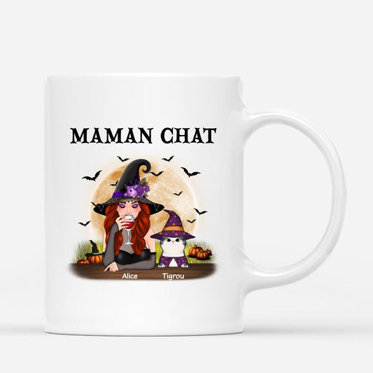 0436M280DFR1 Cadeau Personnalise Mug Maman Chat Halloween_0e260ded 7667 43cf bc43 40d76370f0a3