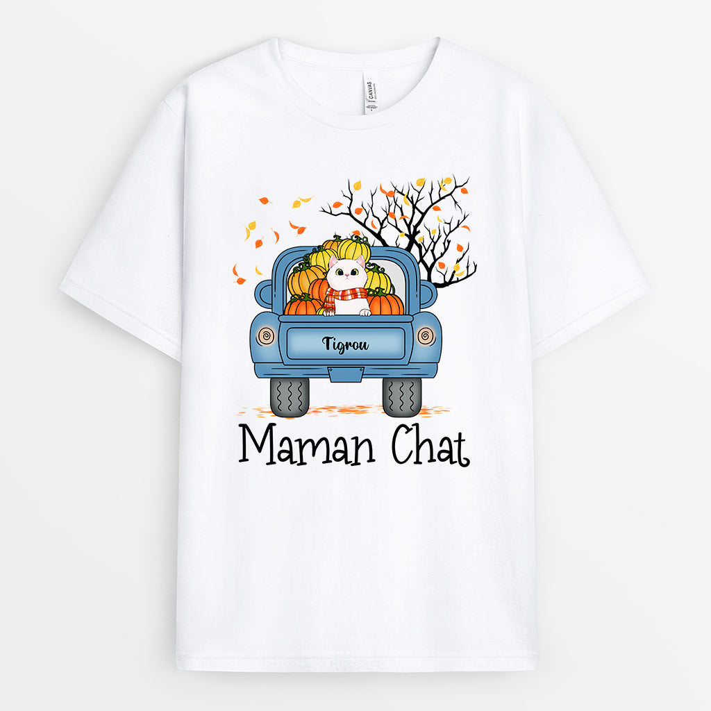 0463A538DFR1 Cadeau Personnalise T shirt Chat Maman_c23983a5 25e0 4470 98c9 5d999fa4d859