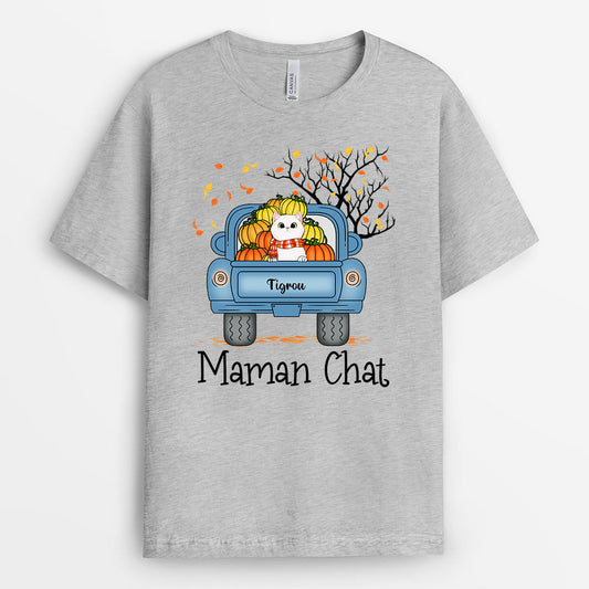 0463A538DFR2 Present Personnalise T shirt Chat Maman_f3143bc4 6316 4845 804a f8bcee197838