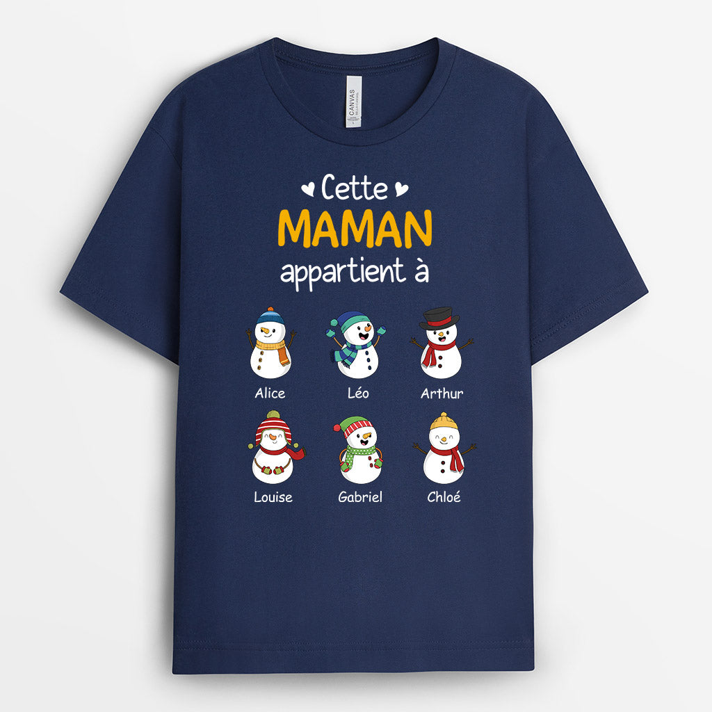 0524AFR1 Cadeau Personnalise T shirt Petits Enfants Mamie Noel_3abd17ac 7936 4114 bea1 feb6d72395ae