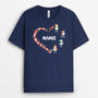 0526AFR3 Cadeau Personnalise T shirt Coeur Maman Mamie Noel_28a592ad 1554 4379 b024 a2838bc0a372