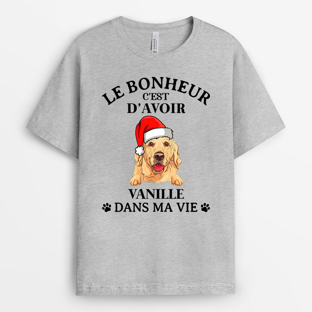 0554AFR1 Cadeau Personnalise T shirt Chien Amoureux Des Chiens Noel_2fb651aa 4ebf 461b a2ca 31aed2205be3