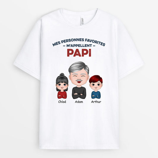 0564AFR2 Cadeau Personnalise T shirt Personnes Favorites PapaPapi_532ebad1 fad7 4467 81ce d471b747a2b6