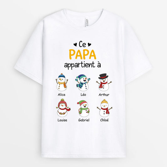 0624Afr2 Cadeau Personnalise T shirt Papa Papi Noel_2fe1aec6 7c6a 4dab 89c5 5c9fbd841bef