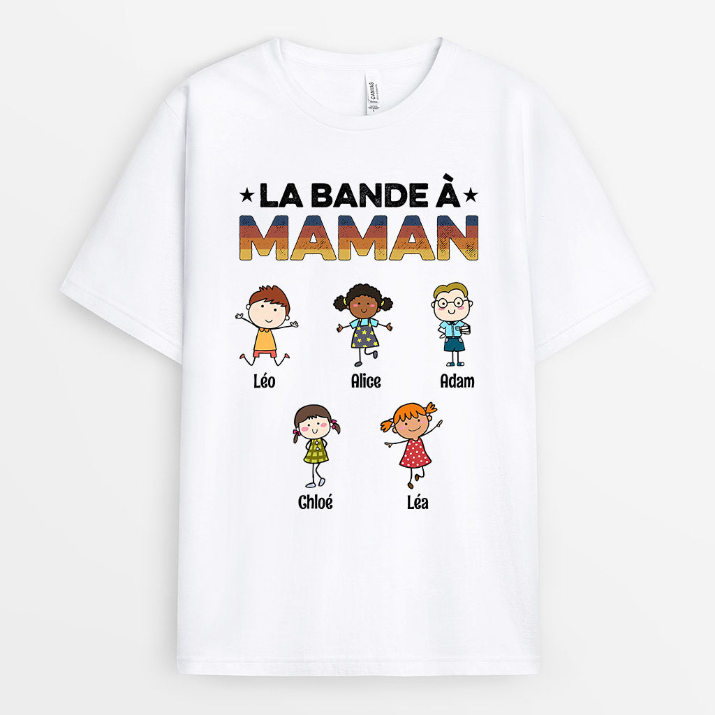 0629Afr1 CadeauPersonnaliseT shirt LaBandeAMamie Maman_de07ab15 05e6 49e7 8952 82a2774854da