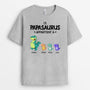 0636AFR2 Cadeau Personnalise T shirt dinosaure Papa Papi_d5ac6b54 4549 45f0 8d01 ae092da31601