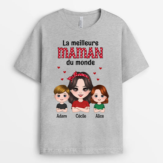 0731AFR2 Cadeau Personnalise T shirt LaMeilleureMamie Maman_3062febd f73c 45e1 8ec2 1a561d4a00f3