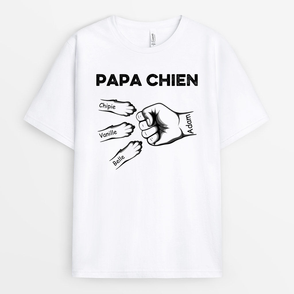 0749A290CFR1 CadeauPersonnaliseT shirtPapaChienAmoureuxdesChiens_c1dec92e 1fa7 4b4c 804c 00f3b0eaeb13