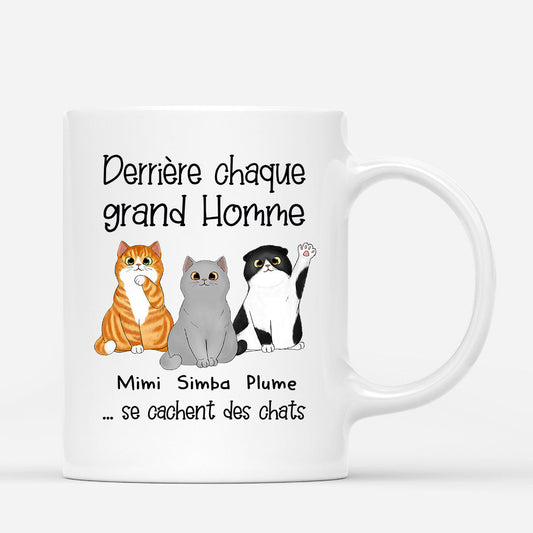 0763MFR1 Cadeau Personnalise Mug Chat Amoureux des Chats_2e8a8dc5 7ff8 49b1 8ba0 ce92a17e7ec6