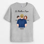 0771A290BFR1 Cadeau Personnalise T shirtMeilleur Papa Papi_84a63736 24b3 44c1 bec4 202d0b3e6263