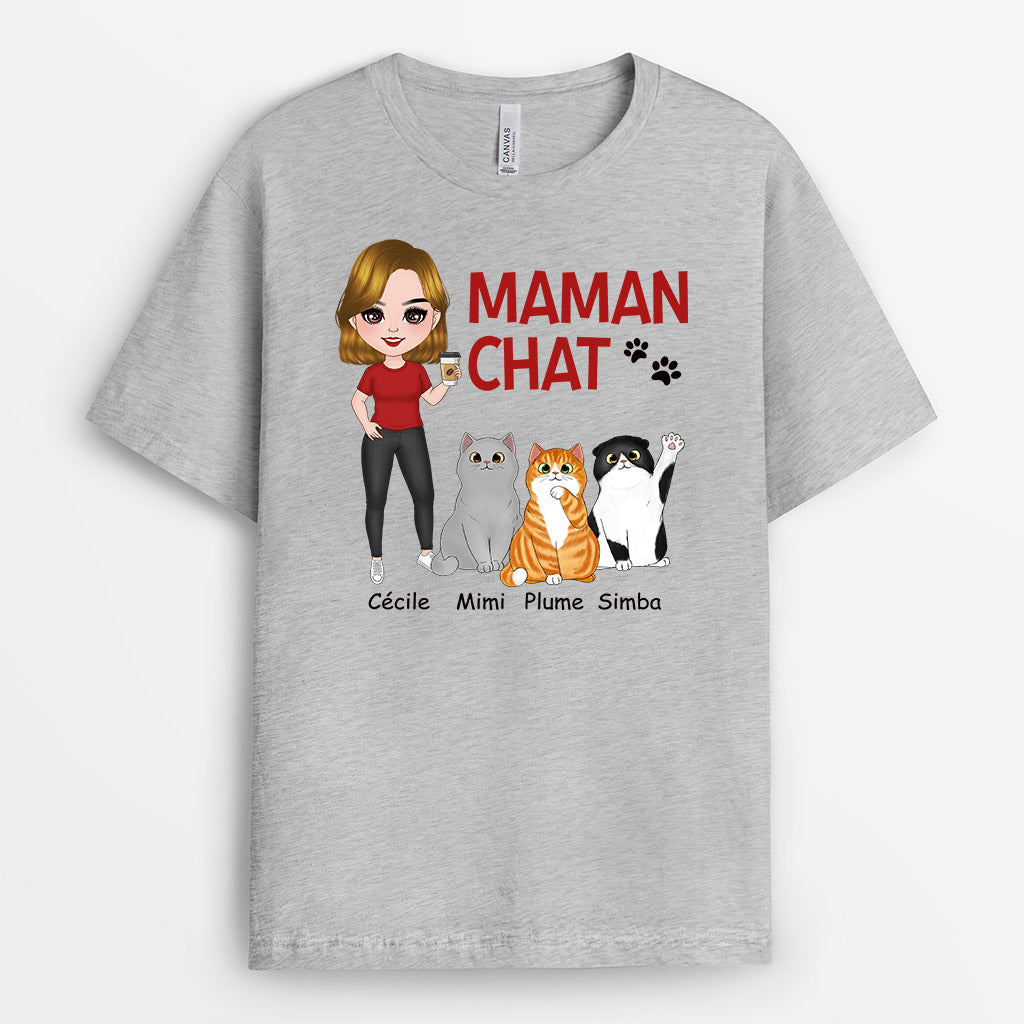 0773AFR1 Cadeau Personnalise T shirt Chat Amoureux des Chats_8cef7652 3e30 44ee 87ae cde1ed8739c0