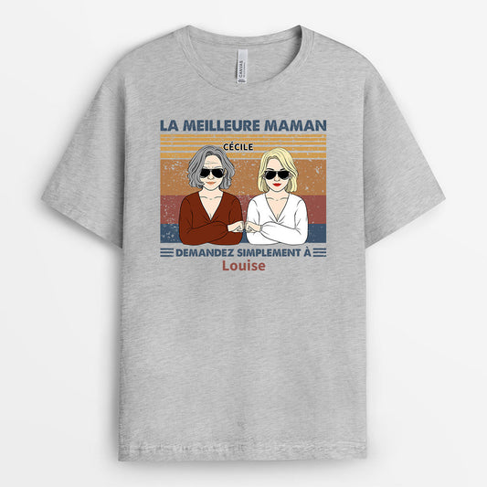 0776AFR1 Cadeau Personnalise T shirt Meilleure Maman Mamie_fc769911 2eeb 49b3 a7f0 1e2a1e1fee5a