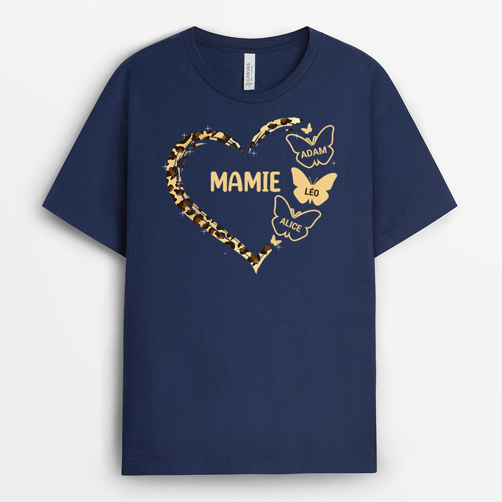 0777AFR1 Cadeau Personnalise T shirt Coeur Maman Mamie_9eda3417 551d 42f6 947c 14a3f980ba7c