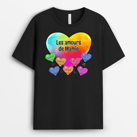 0780AFR1 Cadeau Personnalise T shirt Coeur Maman Mamie_3d52eb40 e732 45c6 854d ad1b6972f519