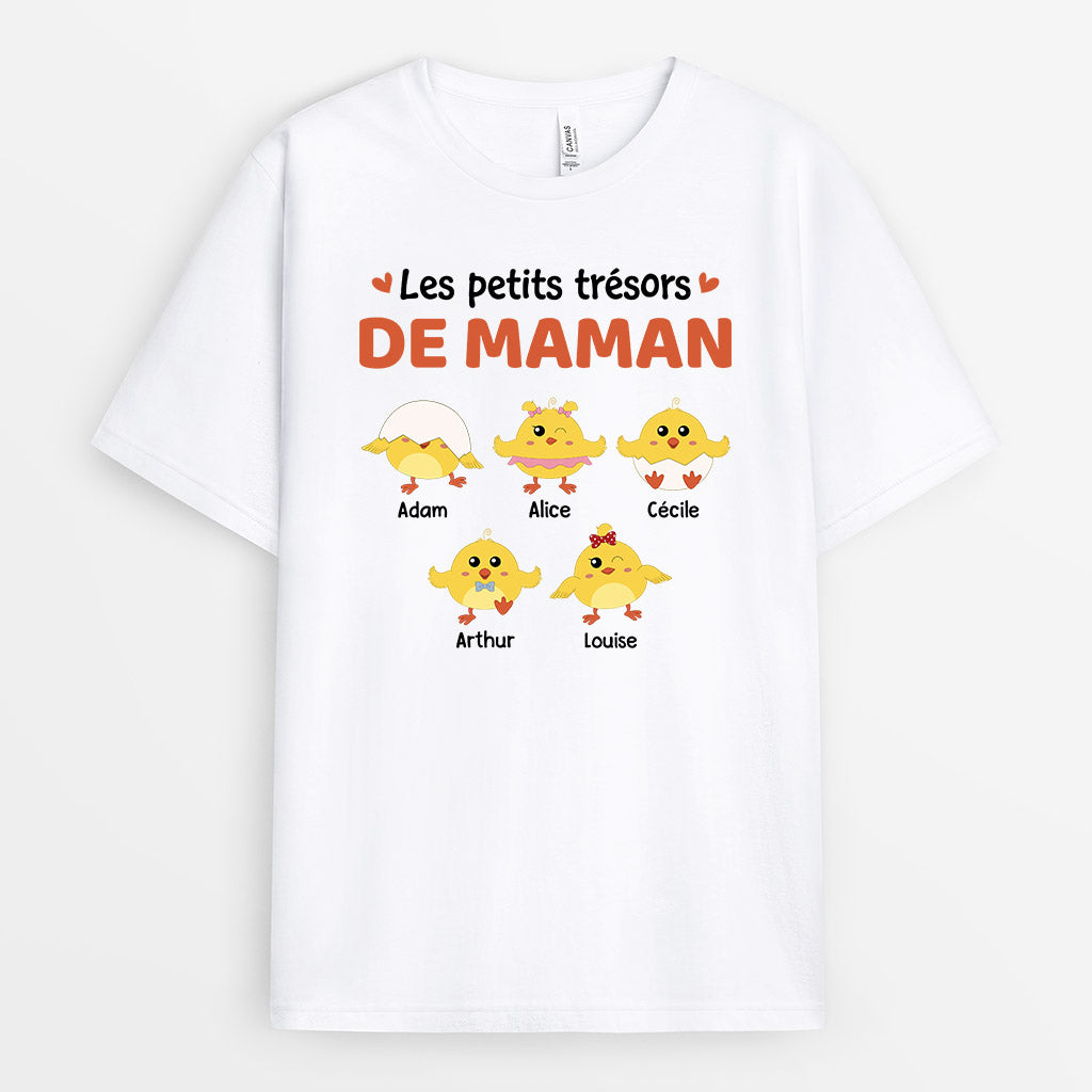 0787AFR1 Cadeau Personnalise T shirt Enfants Mamie Maman_6159931c a7e7 498d 81a1 4e9e39ede514