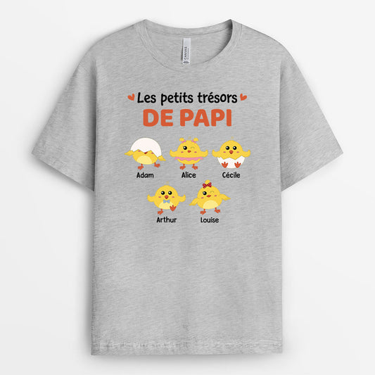 0787AFR2 Cadeau Personnalise T shirt Enfants Papi Papa_dee99ff9 bef2 44d2 8411 ad4d456efdc3