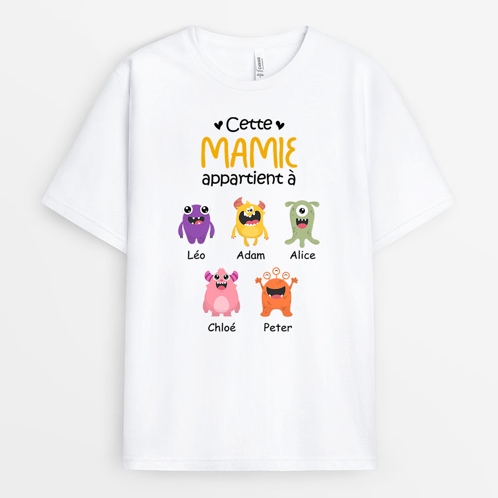 0794AFR1 Cadeau Personnalise T shirt Mamie Maman_2ec4de19 f7e6 42f8 928b a82917ddd1a2