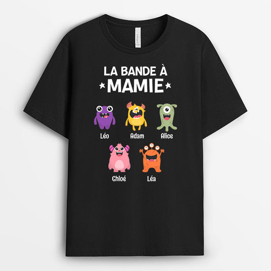 0795AFR1 Cadeau Personnalise T shirt Bande Mamie Maman_423c6132 d284 433d 8485 7d9120bb045d