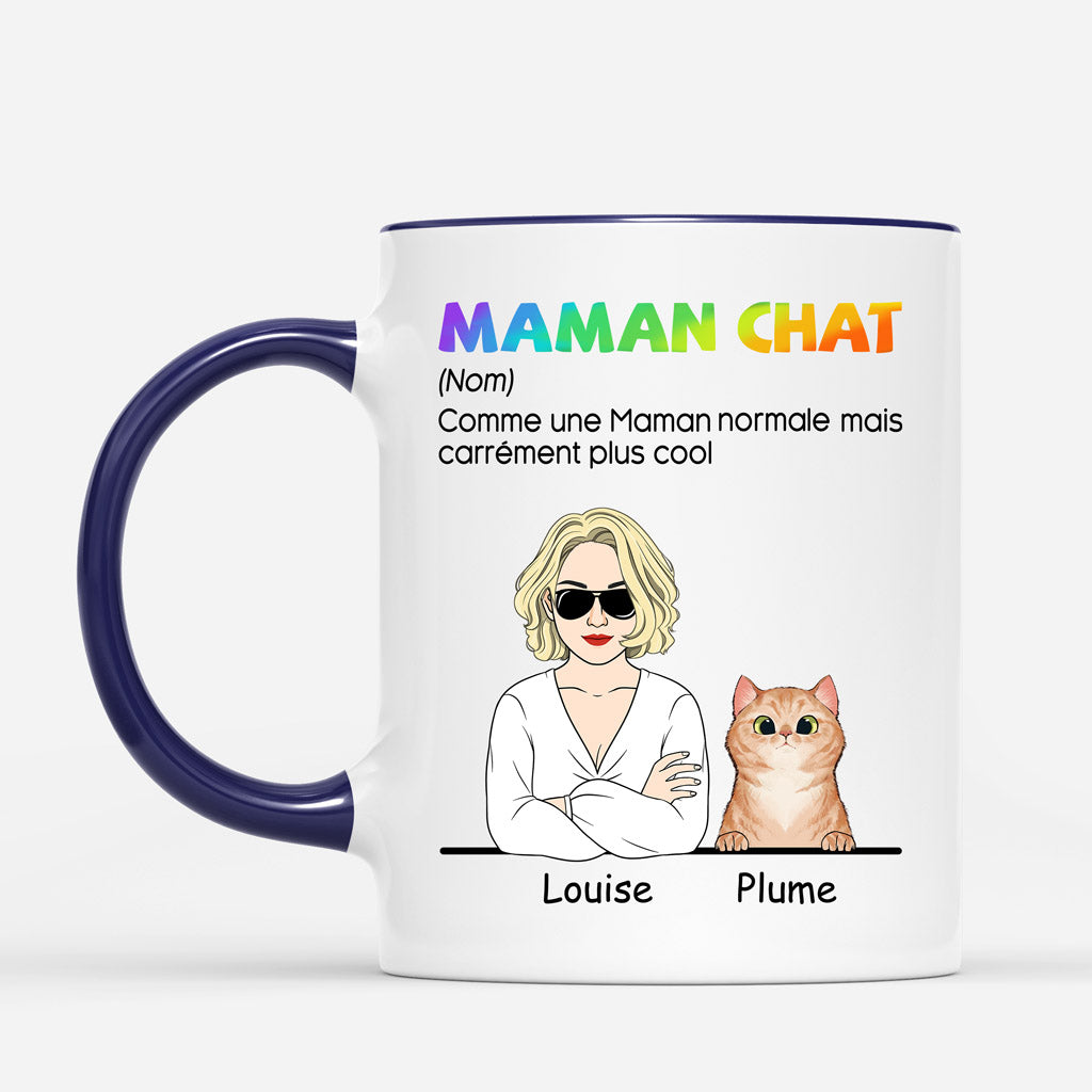 Mug personnalisé - Chat coloré Mug personnalisé - Chat coloré