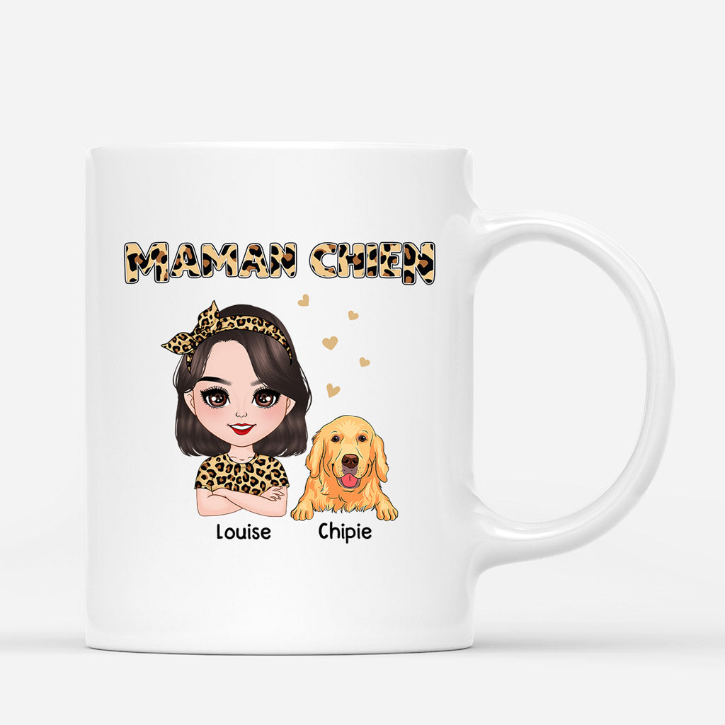 0815MFR1 Cadeau Personnalise Mug Chien Amoureux des Chiens_395c4a3c 6646 4602 a6e5 44e235508303