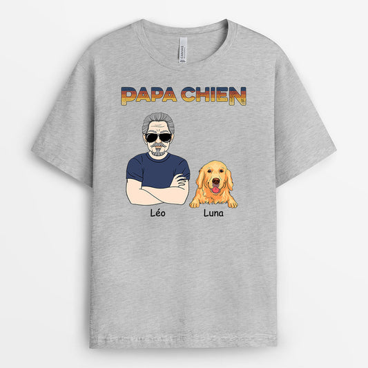 0821AFR2 Cadeau Personnalise T shirt Chien Amoureux des Chiens_07404cb2 dc03 40d8 949f d6c6e1be3ded