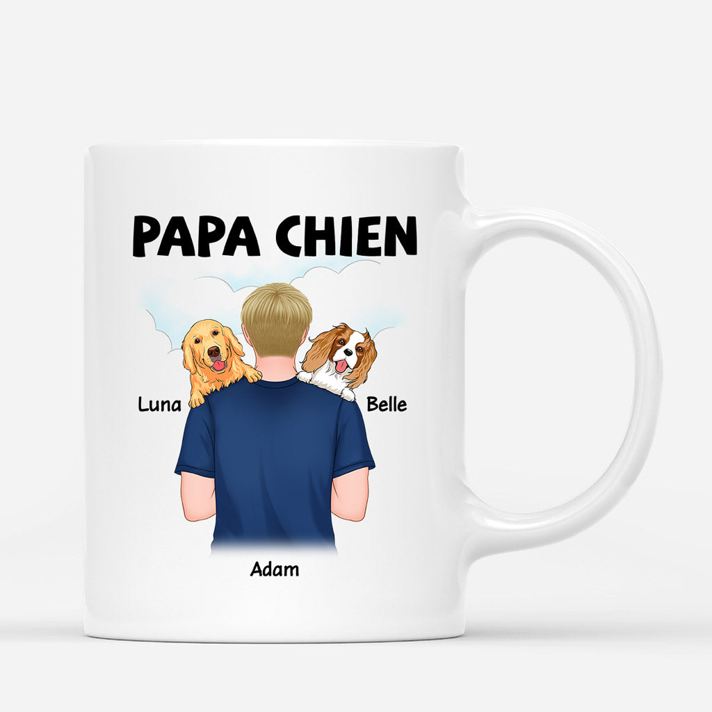 0834MFR1 Cadeau Personnalise Mug Chien Amoureux des Chiens_e1f10354 9a8c 4069 a10b 144b9b5a441f