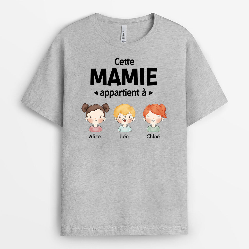 0840AFR2 Cadeau Personnalise T shirt Mamie Maman_83e1b7bd d971 4ced 892c ea88706f8f6c