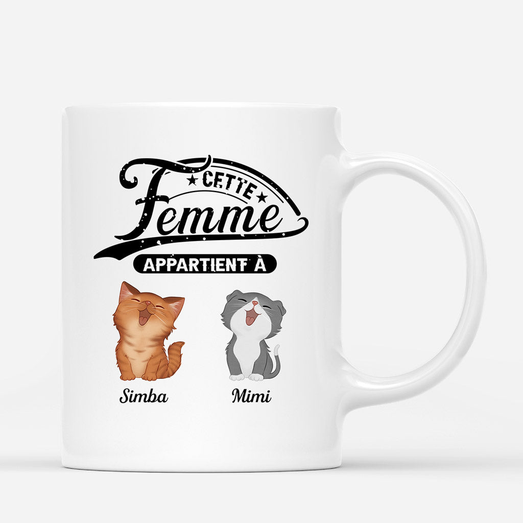 0843MFR1 Cadeau Personnalise Mug Chat Amoureux des Chats_7e1d0cc8 5fbe 45f9 959a 92ebc58509bb